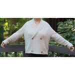 White Birch Cardigan Crochet  Pattern - Image 5
