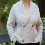 White Birch Cardigan Crochet  Pattern