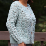 Sardines Cardigan Crochet  DIY Yarn Kit - Image 2