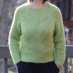 Snow Lotus Crochet  Pullover DIY Yarn Kit